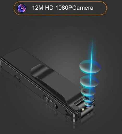 Compact Full HD Sports Camera with Night Vision and Portable Design