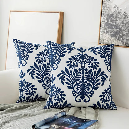 Chinese classical embroidered pillowcase 45x45cm with PP cotton filler and four style options