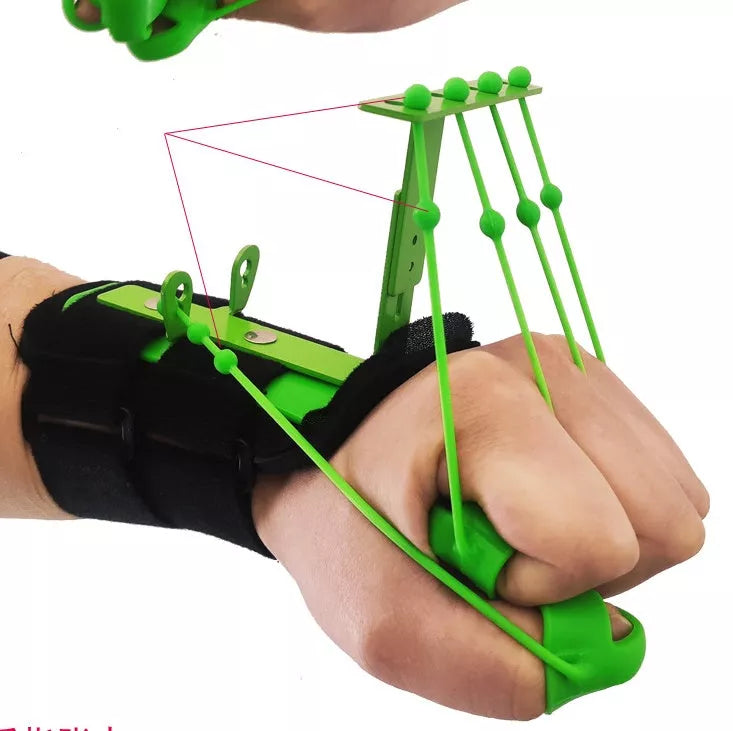 5-finger Silicone Wrist Tensioner for grip strength and finger flexibility training