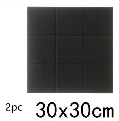 Nordic Small Square Felt Message Board Photo Wall with V-Groove Design in various colors