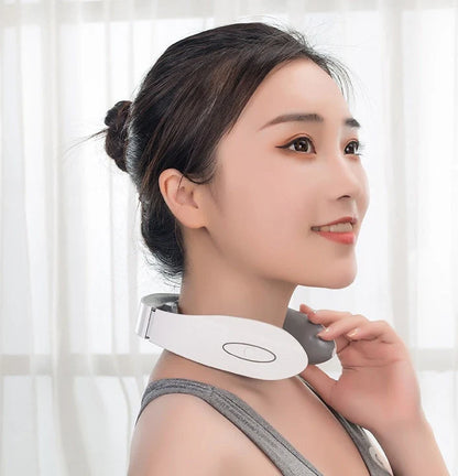 USB Charging Neck Massager with adjustable settings for personalized pain relief