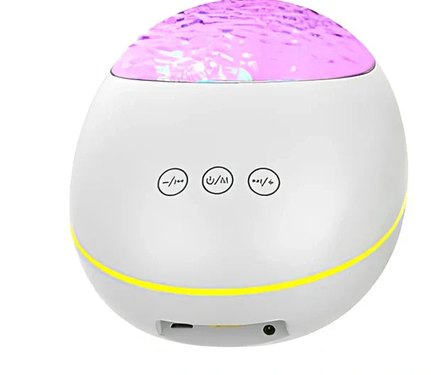 Coversage ocean wave projector measuring 16.5cm with Bluetooth speaker and remote control projecting wave patterns