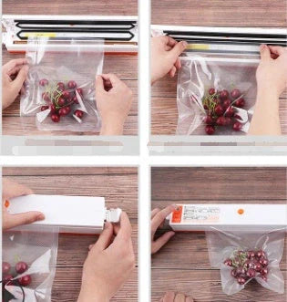 Compact Food-Pro Sealer vacuum sealing machine for preserving food freshness