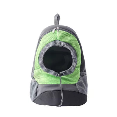 Multi-color breathable mesh pet backpack for small dogs and cats