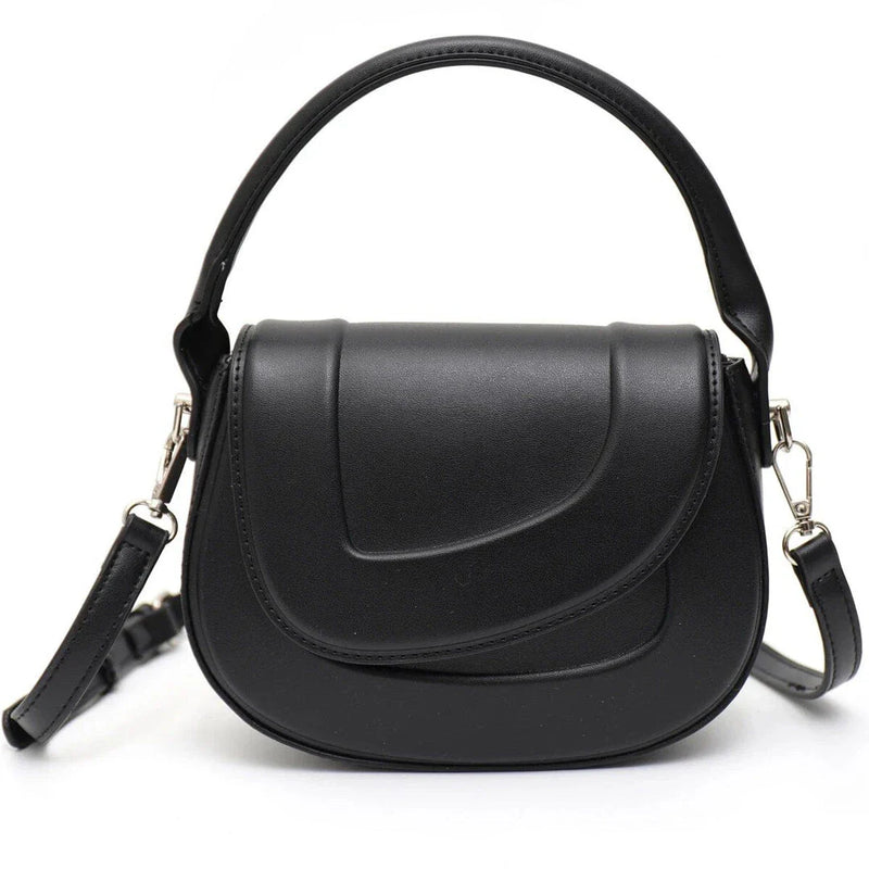 Hhomeenjoy Elegant Minimalist Saddle Shoulder Bag