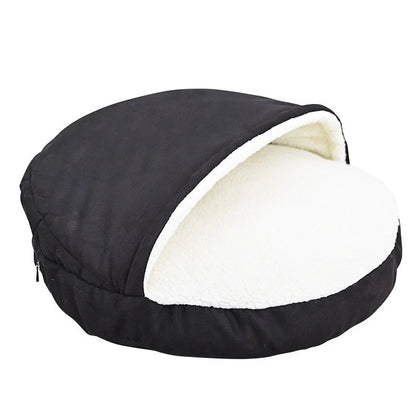 Removable cloth cover pet kennel in brown colour showing washable design for dogs