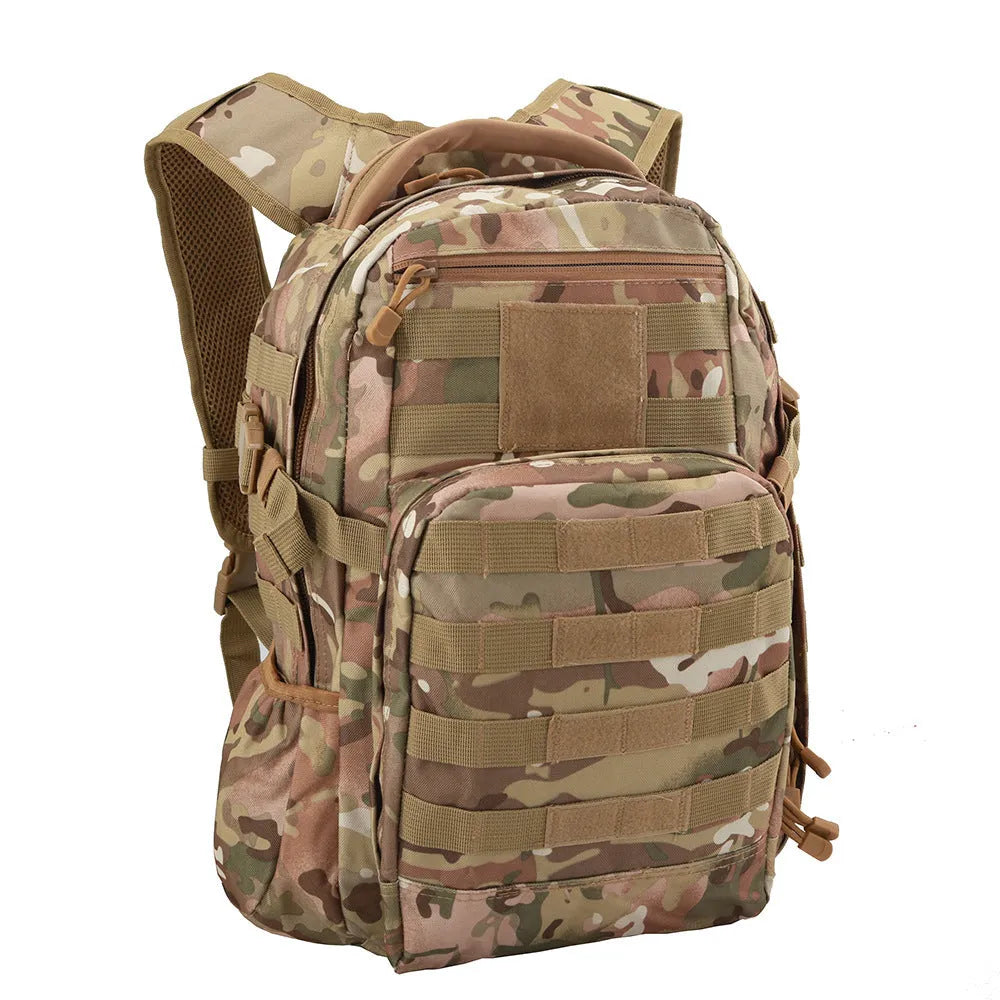 Tactical assault backpack in Oxford material with 20-35 litre capacity for outdoor sports