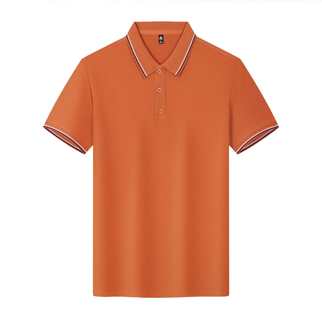 Solona ice-feeling work polo shirt in bright red with short sleeves and straight cut design