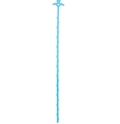 51cm flexible kitchen pipe dredging hook with colour-coded smiling face handles