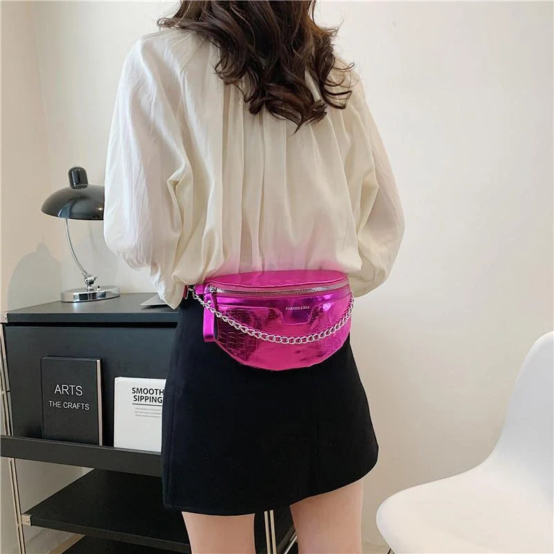 Stylish and versatile crossbody bag made of premium PU leather with a unique stone pattern design, available in a variety of vibrant colors.