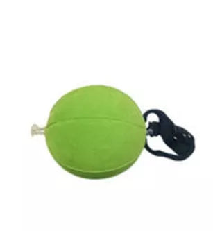 Smart Inflatable Ball Swing Trainer in gray and black, designed for sports training