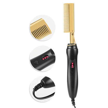 Versatile hot air styler with ceramic technology for salon-smooth, frizz-free hairstyles