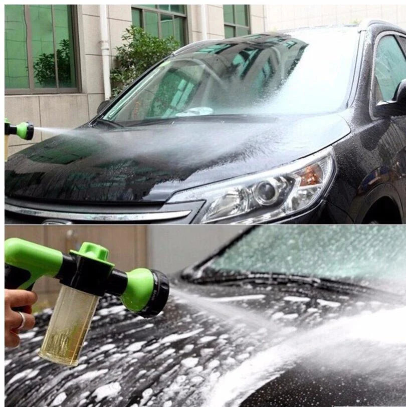Premium High-Pressure Automotive Foam Spray Gun with 8 Spray Patterns for Versatile Cleaning Needs