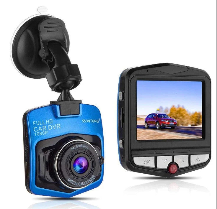 High-Definition Mini Dash Cam with Night Vision - Full HD 1080p Video, Advanced Low-Light Performance, Compact Design