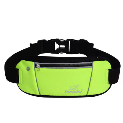 Lycra sports leisure waistpack in various colors for running, cycling, and leisure activities