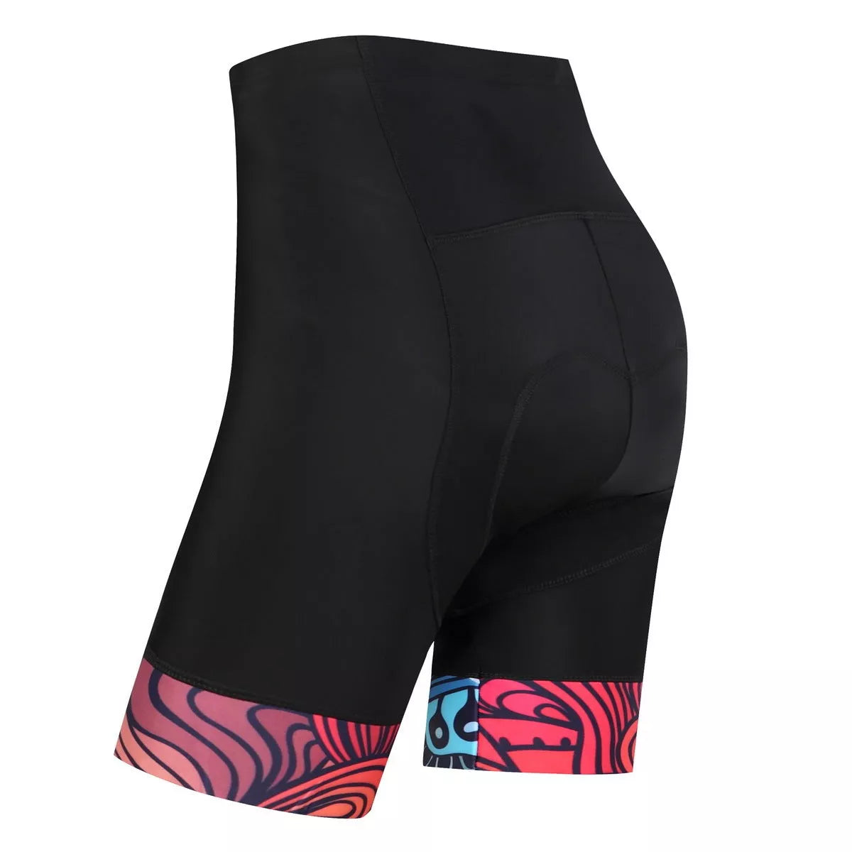 Mountain bike set in purple with pineapple fabric for moisture wicking