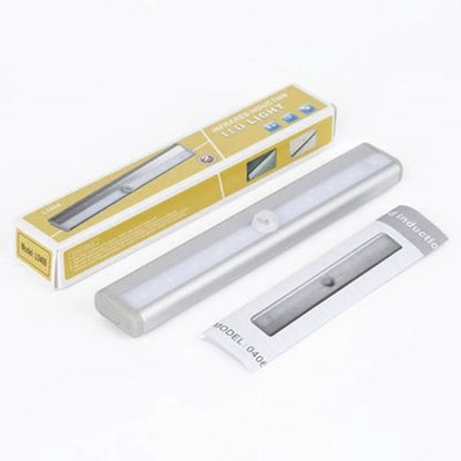 Intelligent motion-activated LED cabinet lights with adjustable color temperature and compact design