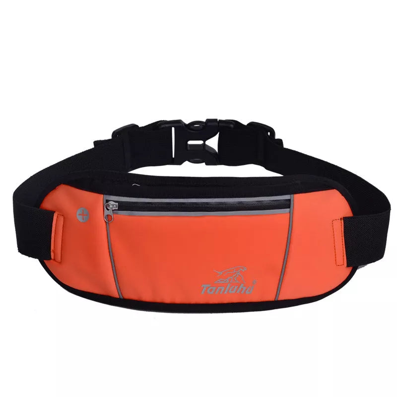 Lycra sports leisure waistpack in various colors for running, cycling, and leisure activities