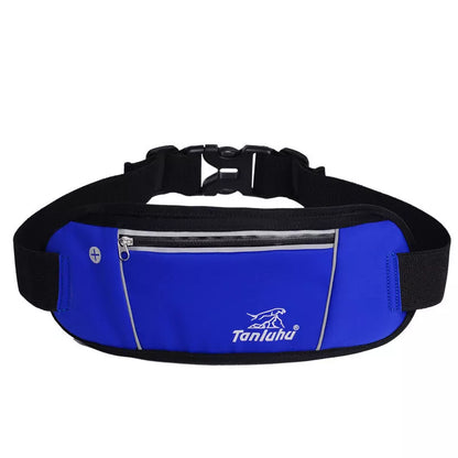 Lycra sports leisure waistpack in various colors for running, cycling, and leisure activities