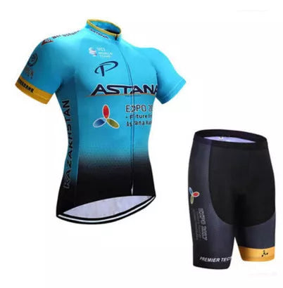 Moisture-wicking cycling jersey in multiple colors and sizes for optimal performance