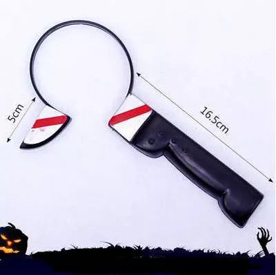 Halloween Tricky Item Headband with realistic neck effect for costumes
