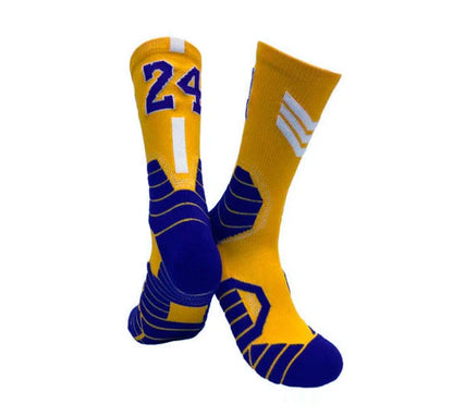 Premium basketball socks with moisture-wicking technology and supportive fit for enhanced sports performance
