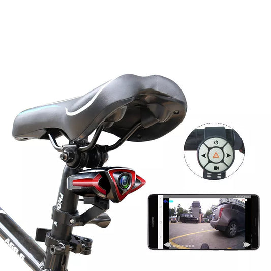Compact bicycle driving recorder with 800W pixel range for high-definition cycling footage