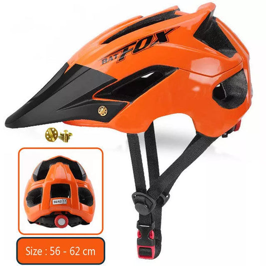 Adjustable bicycle helmet with EPS foam and computer shell in various colors