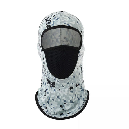 Printed Breathable Headgear Mask in various colors for windproof and sunscreen protection