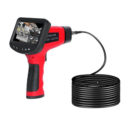 8.5mm dual-lens endoscope camera with hard wire cable and memory card for industrial inspections