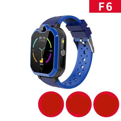 Children's smartwatch with 1.44-inch screen, silica gel band, and GPS for video calls