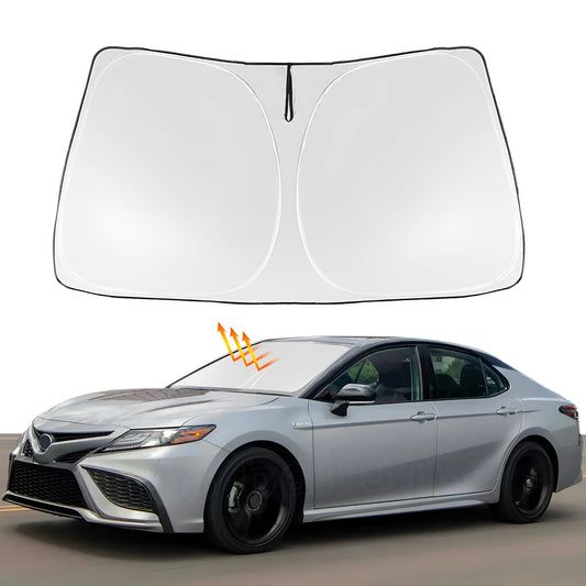 Silver tape car front windshield sunshade for Toyota NOAH XOVY 90 series with cover
