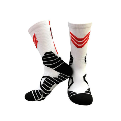 Premium basketball socks with moisture-wicking technology and supportive fit for enhanced sports performance