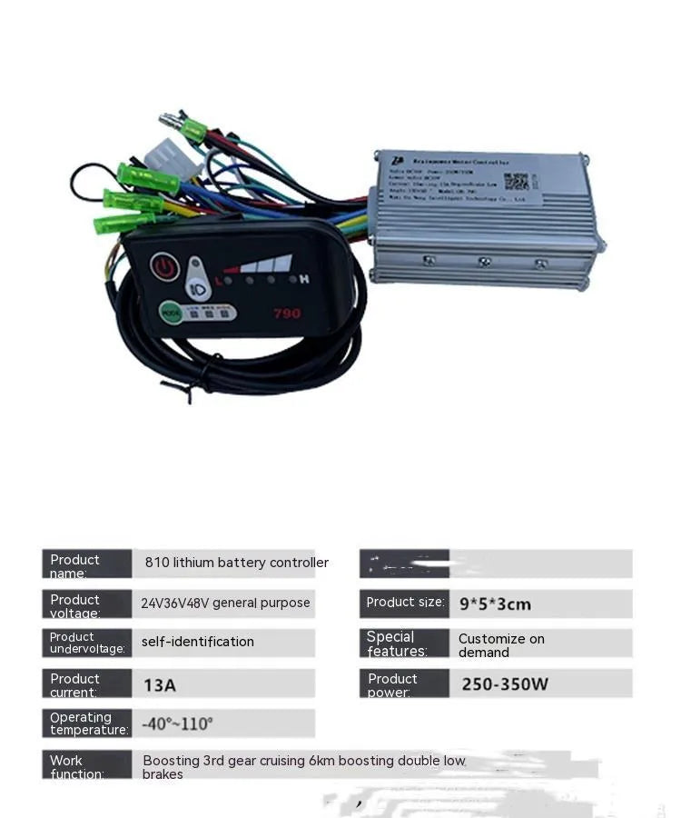 790 Mignon Maimai electric bicycle scooter motor controller 24V to 48V 250-350W