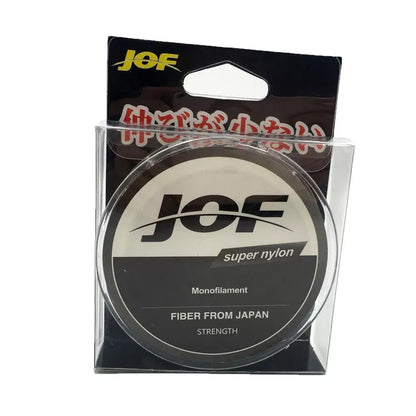 JOF100 meters braided PE fishing line spool in multiple colors for versatile fishing needs