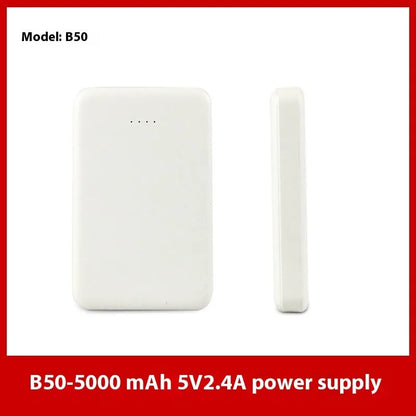 Power bank for heated clothing and mobile phones, 5000mAh to 20000mAh, 5V 7.4V 12V options, overcharge protection