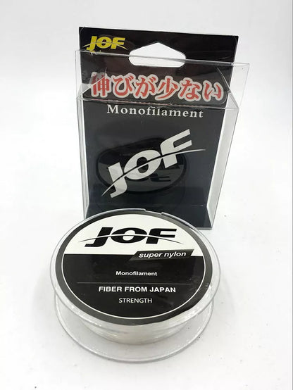 JOF100 meters braided PE fishing line spool in multiple colors for versatile fishing needs