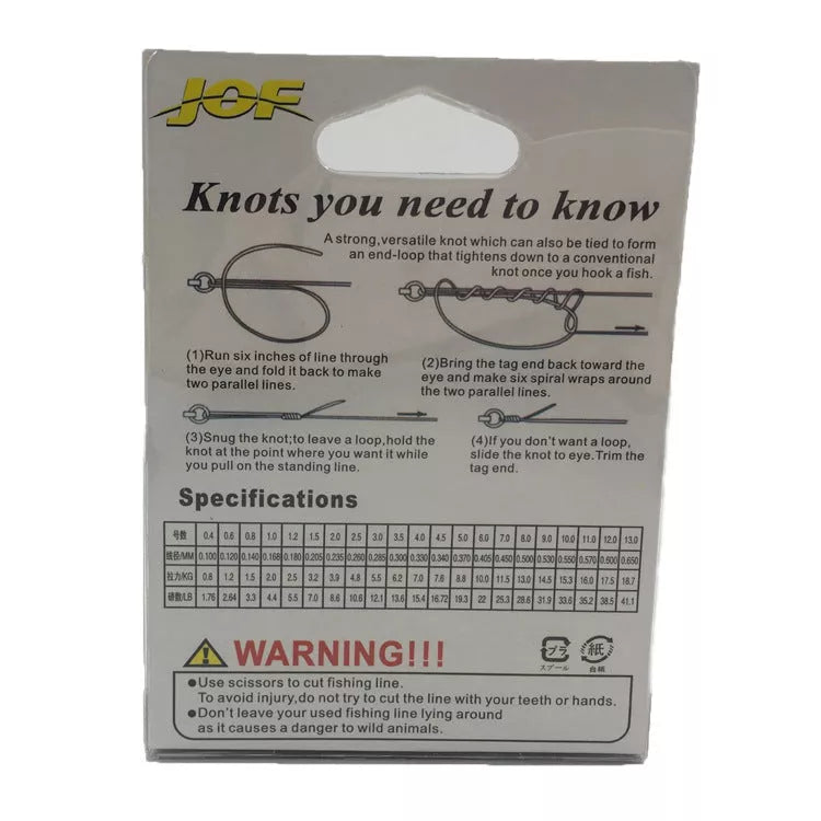 JOF100 meters braided PE fishing line spool in multiple colors for versatile fishing needs