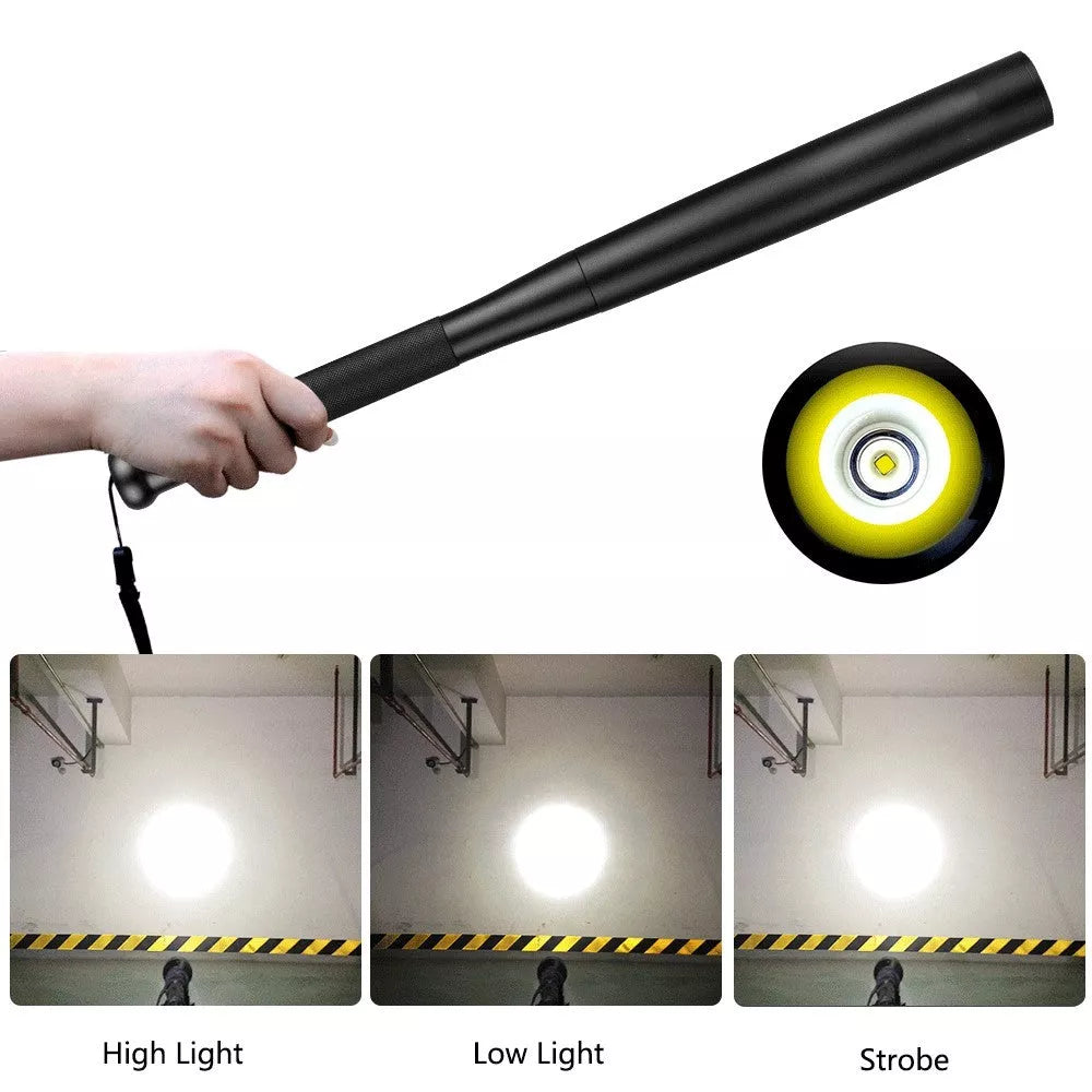 LED Aluminum Flashlight with adjustable focus and 2000 lumen output