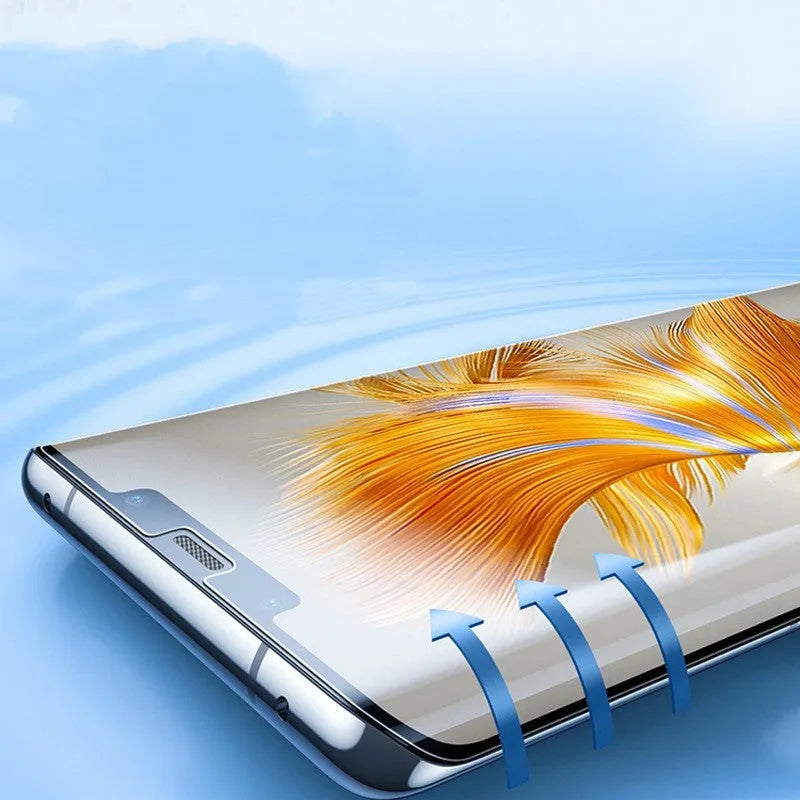 TPU screen protector for Huawei Mate60 and Mate60Pro phones with application tools