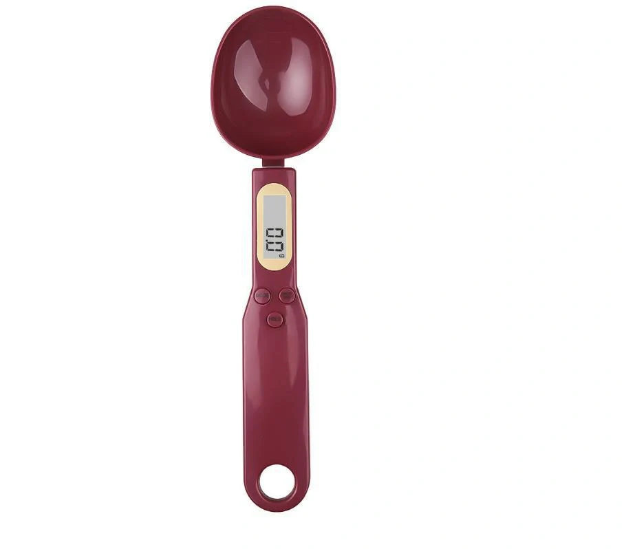 Versatile Kitchen Scale and Measuring Spoon Combo in various vibrant color options