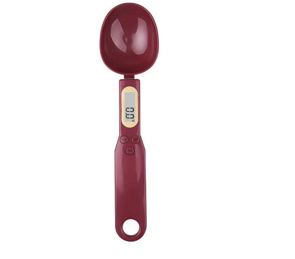 Versatile Kitchen Scale and Measuring Spoon Combo in various vibrant color options