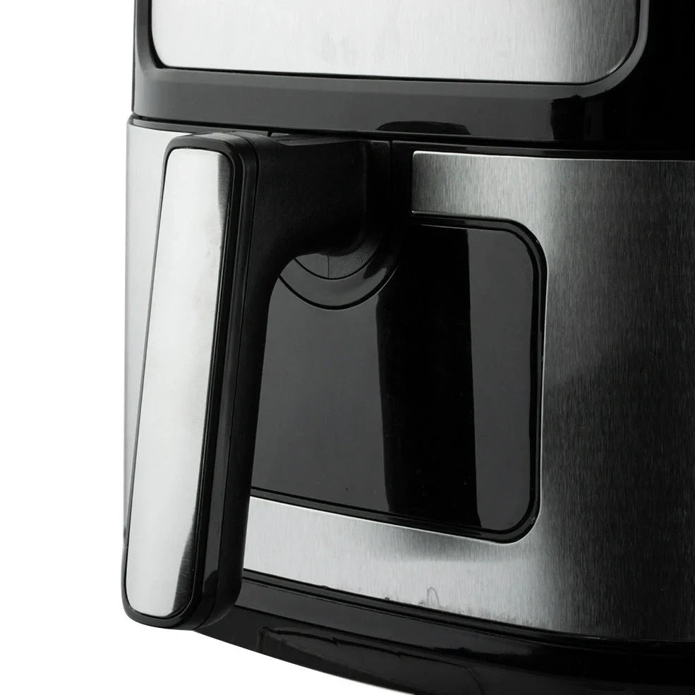 Multifunctional visual air fryer with transparent window and touch control panel