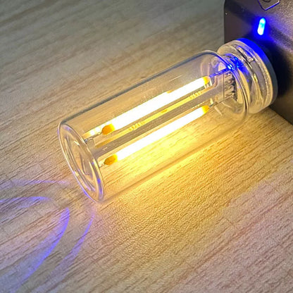 USB LED Bulb with touch dimming and retro Edison design in various colors