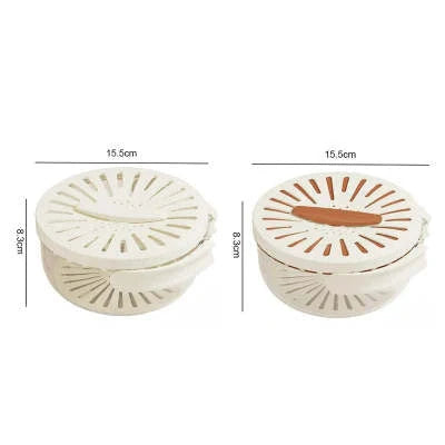 Foldable Plastic Refrigerator Crisper with Quick Drainage Feature