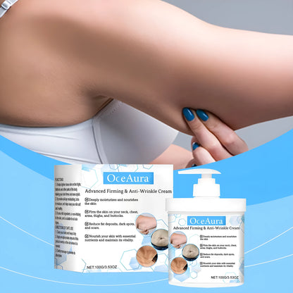 100g jar of gentle moisturising cream with hyaluronic acid and coffee extract for facial hydration