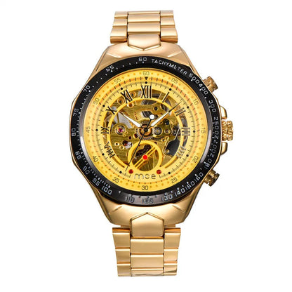 Men's MCE mechanical watch with explosion-proof case in one of four available colours.