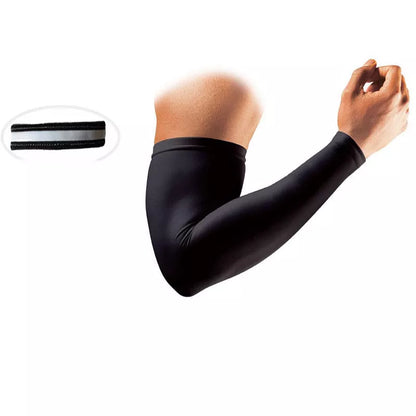 Outdoor Fitness Thin Breathable Riding Sunscreen Climbing Sleeve in blue, white, black, and red