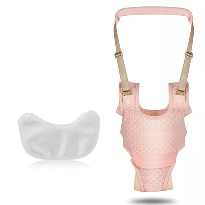 Adjustable baby toddler belt in mint blue and cherry pink with mesh or cotton options