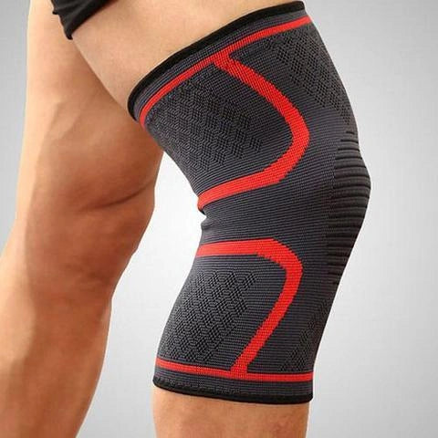Breathable anti-slip knee support in various colors and sizes